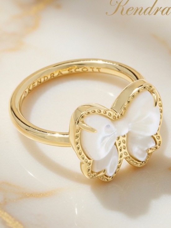 Kendra Scott Jewelry - Kendra Scott Haley Bow Ring Size 7-New
